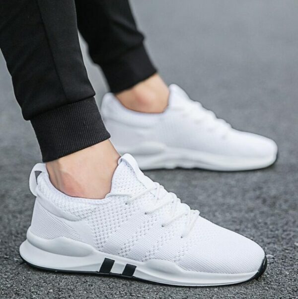 Men's Shoes Lightweight Sports Shoes Breathable Non-slip Casual Shoes Adult Shoes Zapatillas Hombre Black - immagine 8