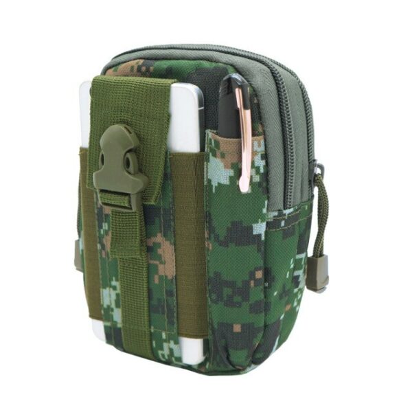 Men Waist Pack Bum Bag Pouch Waterproof Military Belt Waist Packs Molle Nylon Mobile Phone Wallet Travel Bag - immagine 9
