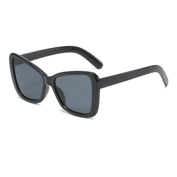 New Fashion Butterfly Large Frame Sunglasses Men And Women Trend Gradient Color Sunglasses Concave Shape Glasses - immagine 4