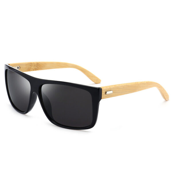 Men's Goggle Driving Sunglasses Men Classic Bamboo Leg Sun Glasses For Men High Quality Outdoor UV400 Gafas De Sol Mujer - immagine 7