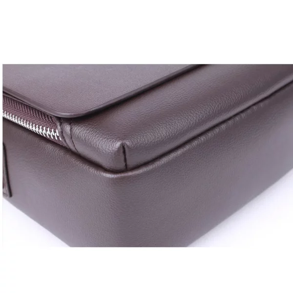 Arrived Brand Kangaroo men's messenger bag Vintage leather shoulder bag Handsome crossbody bag - immagine 6