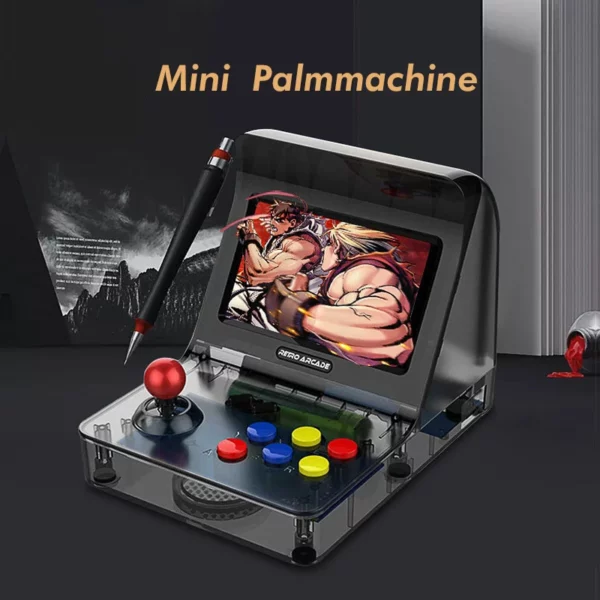Usb Game Player Retro Mini Handheld Game Console 4.3 Inch 64bit 3000 Video Games Cassical Family Game Console - immagine 4